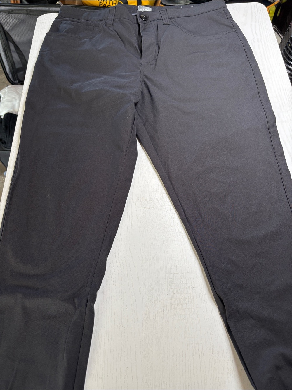 New Balance Men's Black Chino-Style Pants